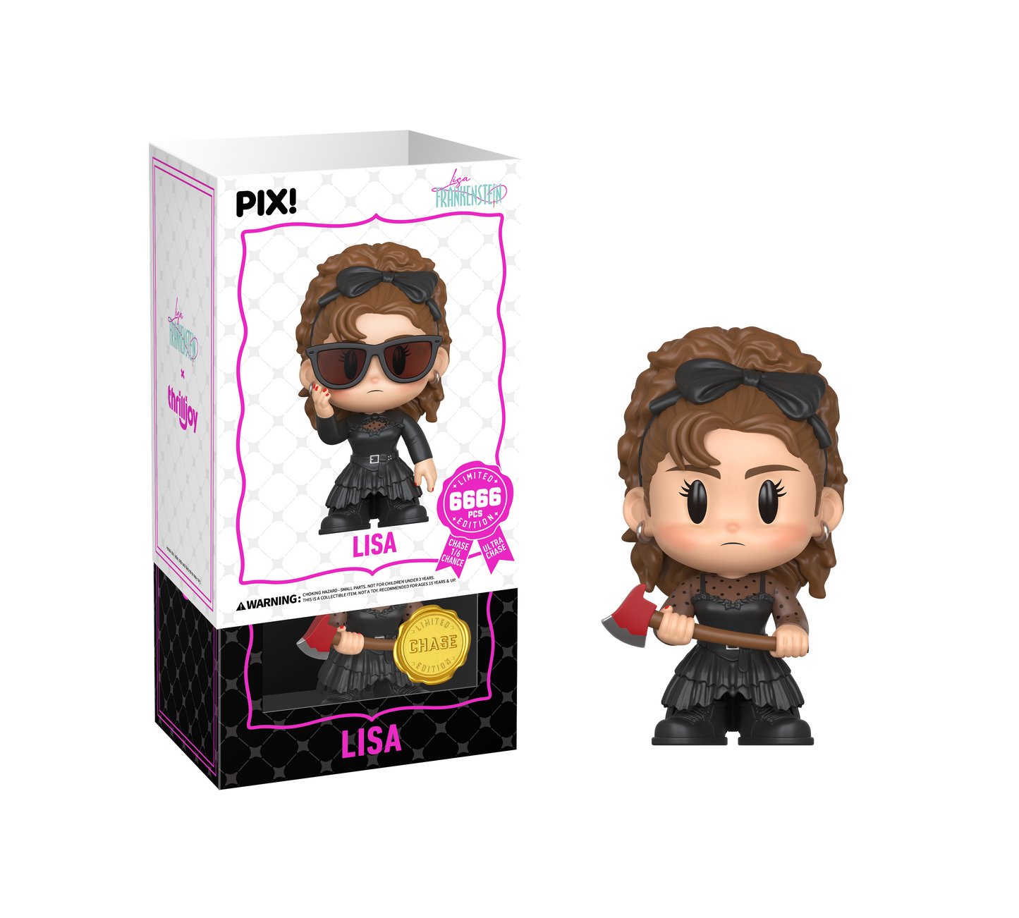 ThrillJoy - PIX! - Lisa Frankenstein - Lisa: Goth Queen - Blind Boxes