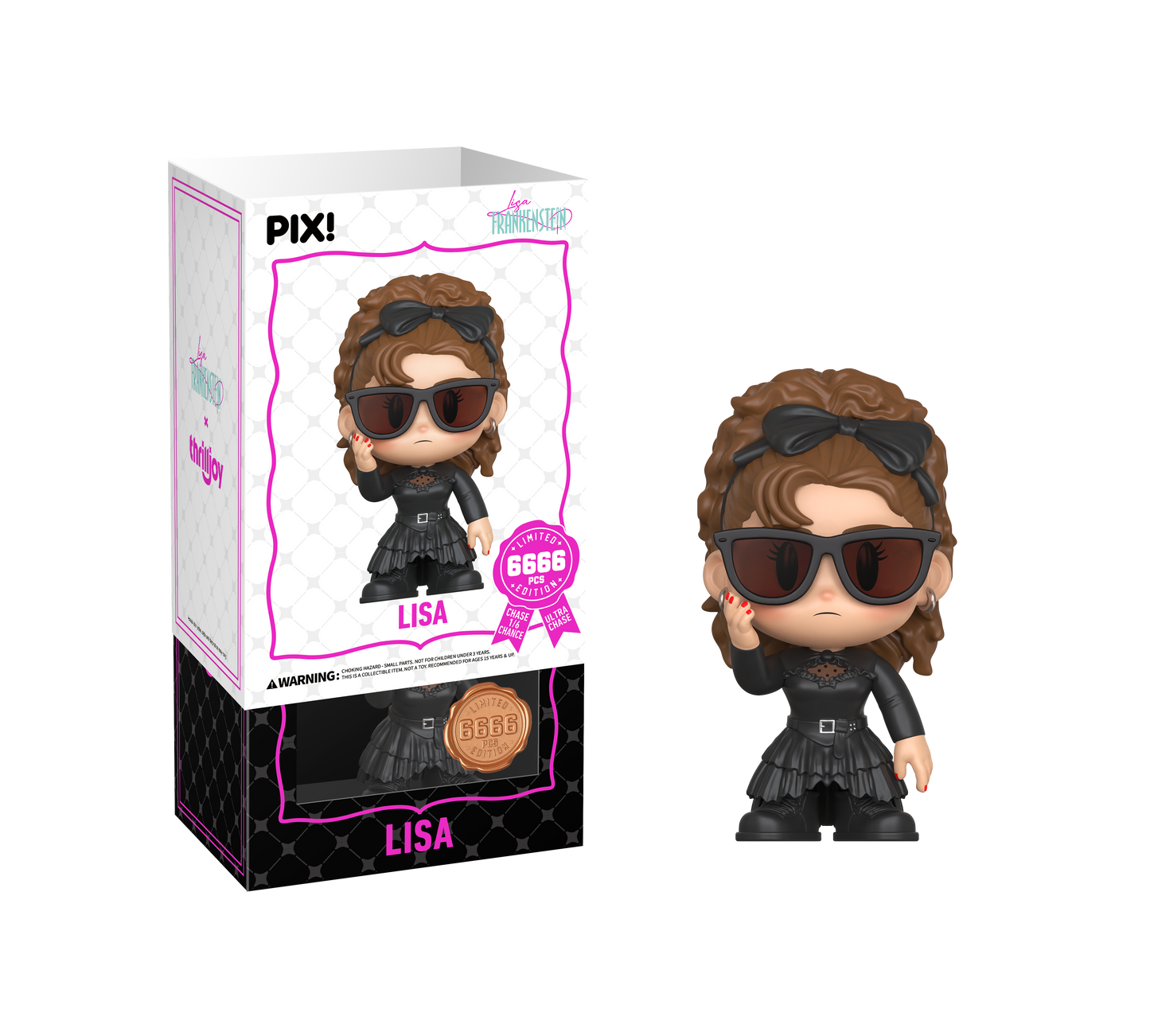 ThrillJoy - PIX! - Lisa Frankenstein - Lisa: Goth Queen - Blind Boxes