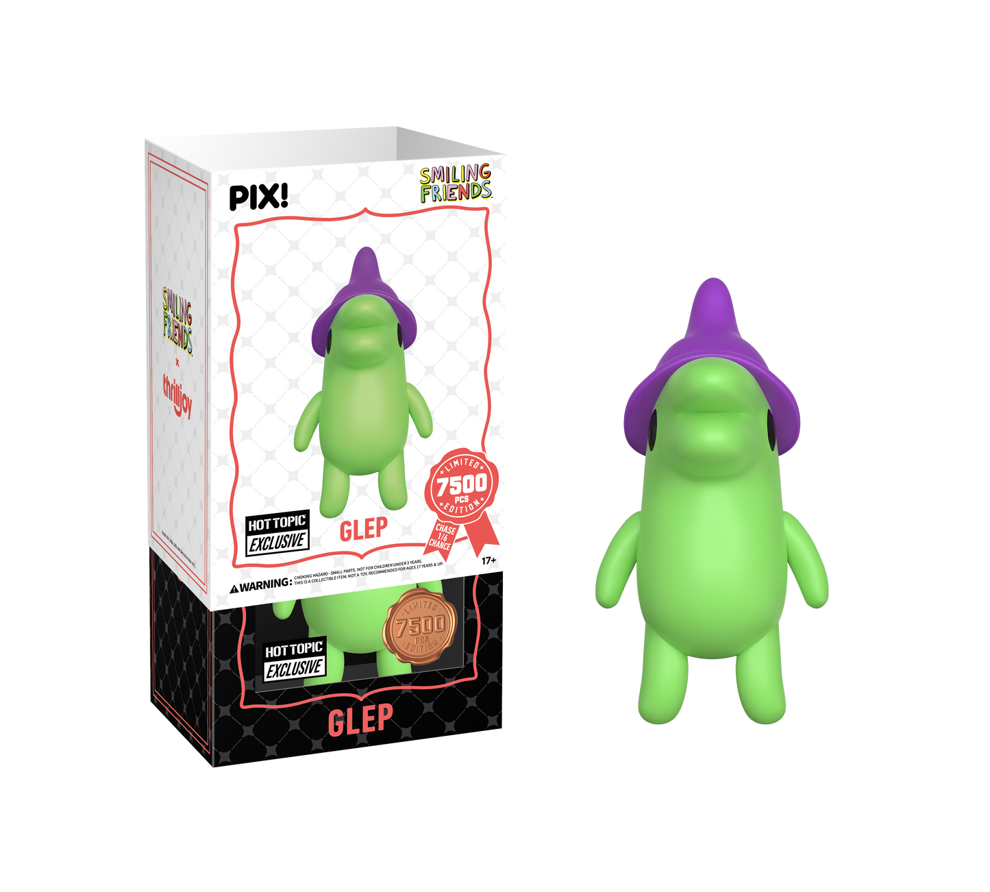 ThrillJoy - PIX! - Smiling Friends - Glep - Blind Boxes