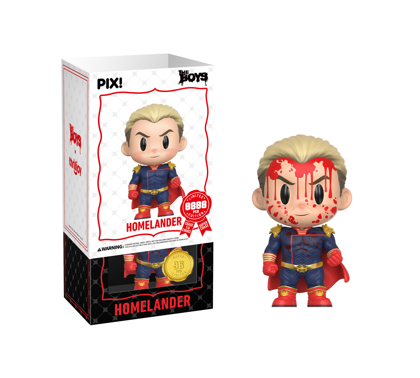 ThrillJoy - PIX! - The Boys - Homelander: The World's Greatest Superhero - Blind Boxes