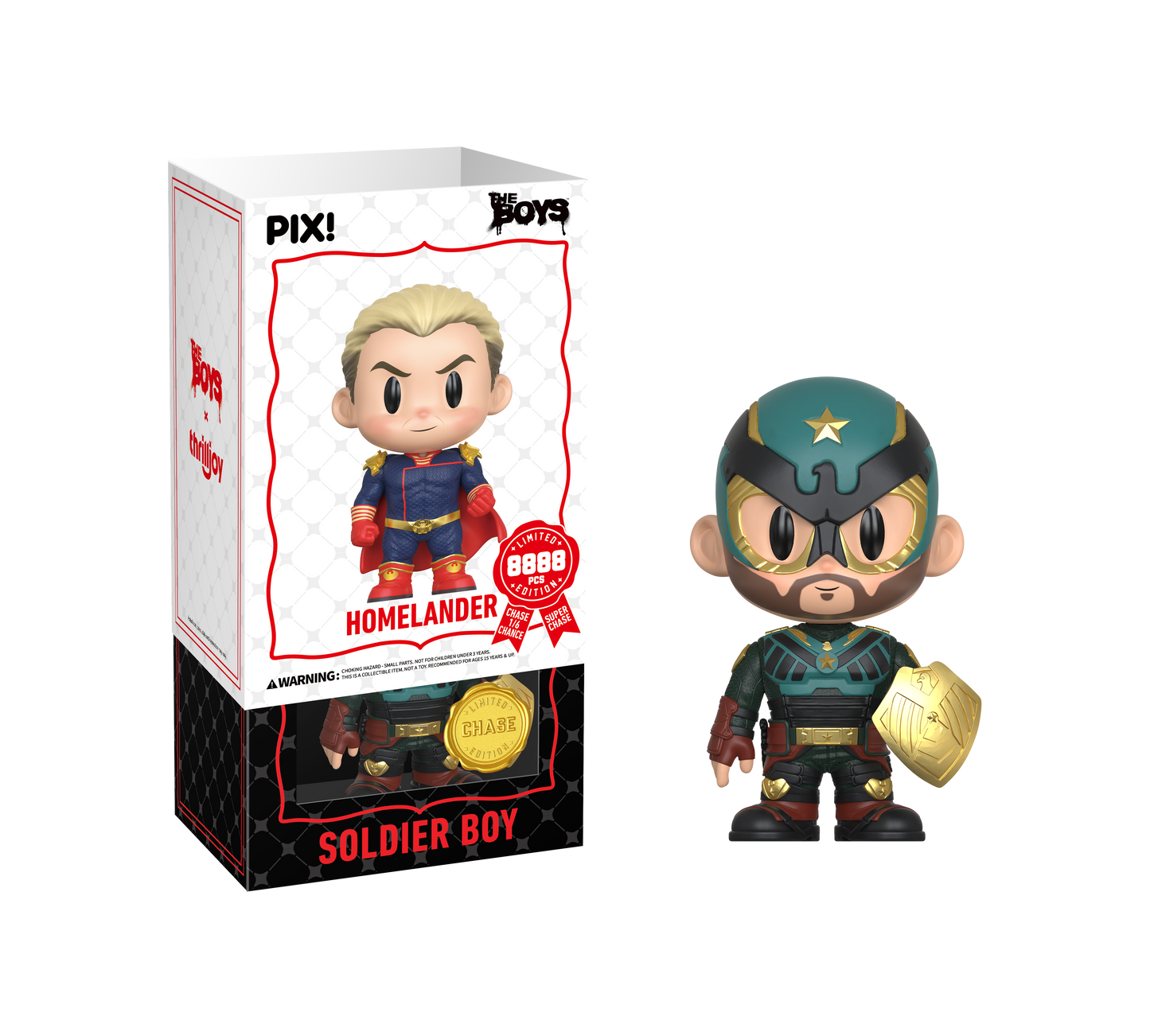 ThrillJoy - PIX! - The Boys - Homelander: The World's Greatest Superhero - Blind Boxes