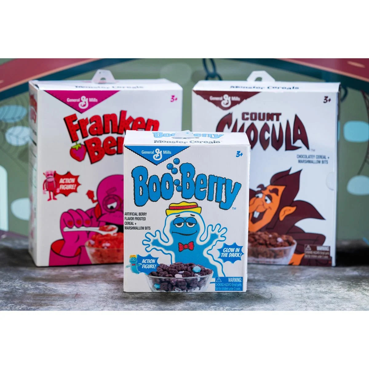 Jada Toys - General Mills - Boo Berry - (Glow in the Dark) - 6 inch Action Figure