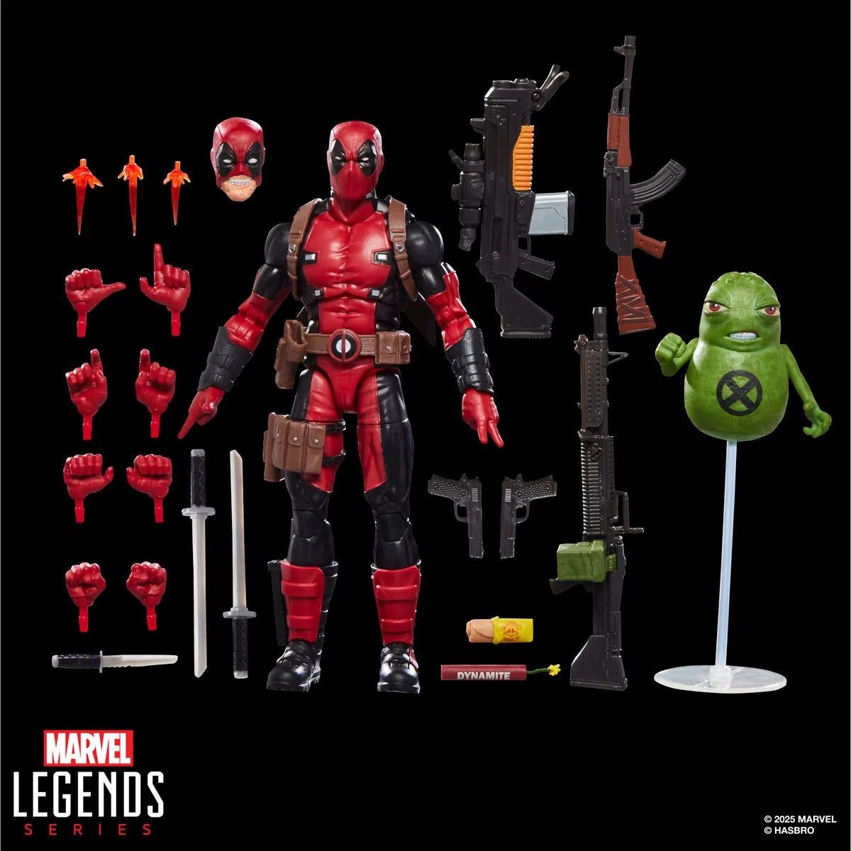 Marvel Legends -  Maximum Series -  Dead Pool and Drop -  6-Inch Action Figure