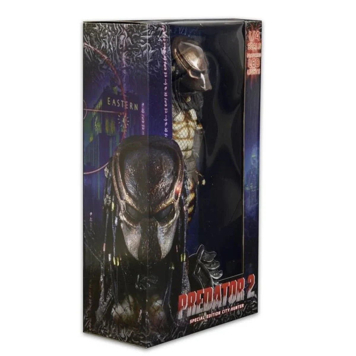 NECA - Predator 2 - Predator City Hunter Light-Up - 1:4 Scale Action Figure