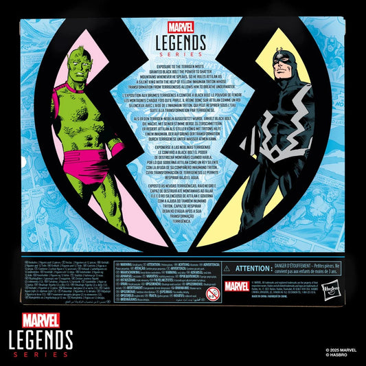 Marvel Legends - Inhuman - Black Bolt & Marvel's Triton 2 PK