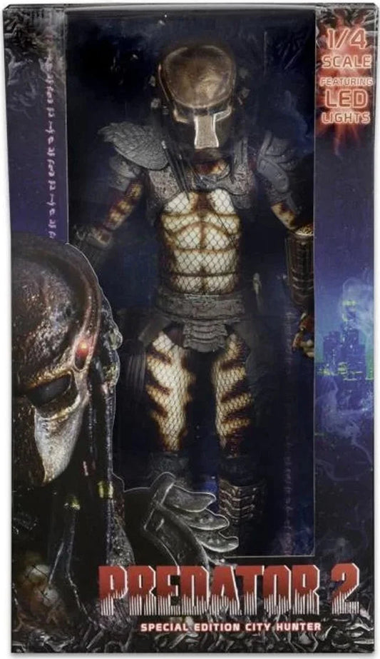 NECA - Predator 2 - Predator City Hunter Light-Up - 1:4 Scale Action Figure