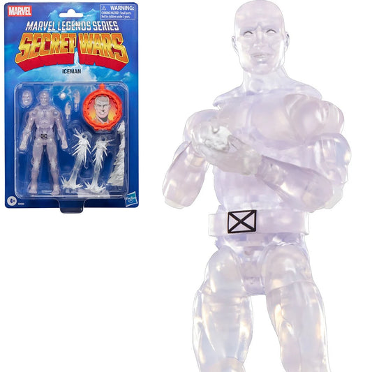 Marvel Legends -  Secret Wars -  Iceman -  6 inch Action Figure