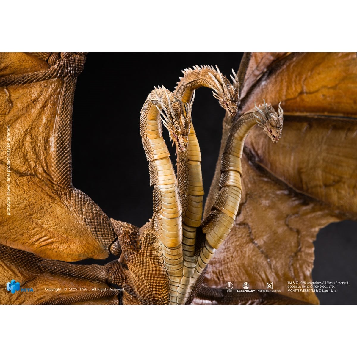 Hiya - King of the Monsters King Ghidorah 2.0 Exquisite Basic Series Action Figure