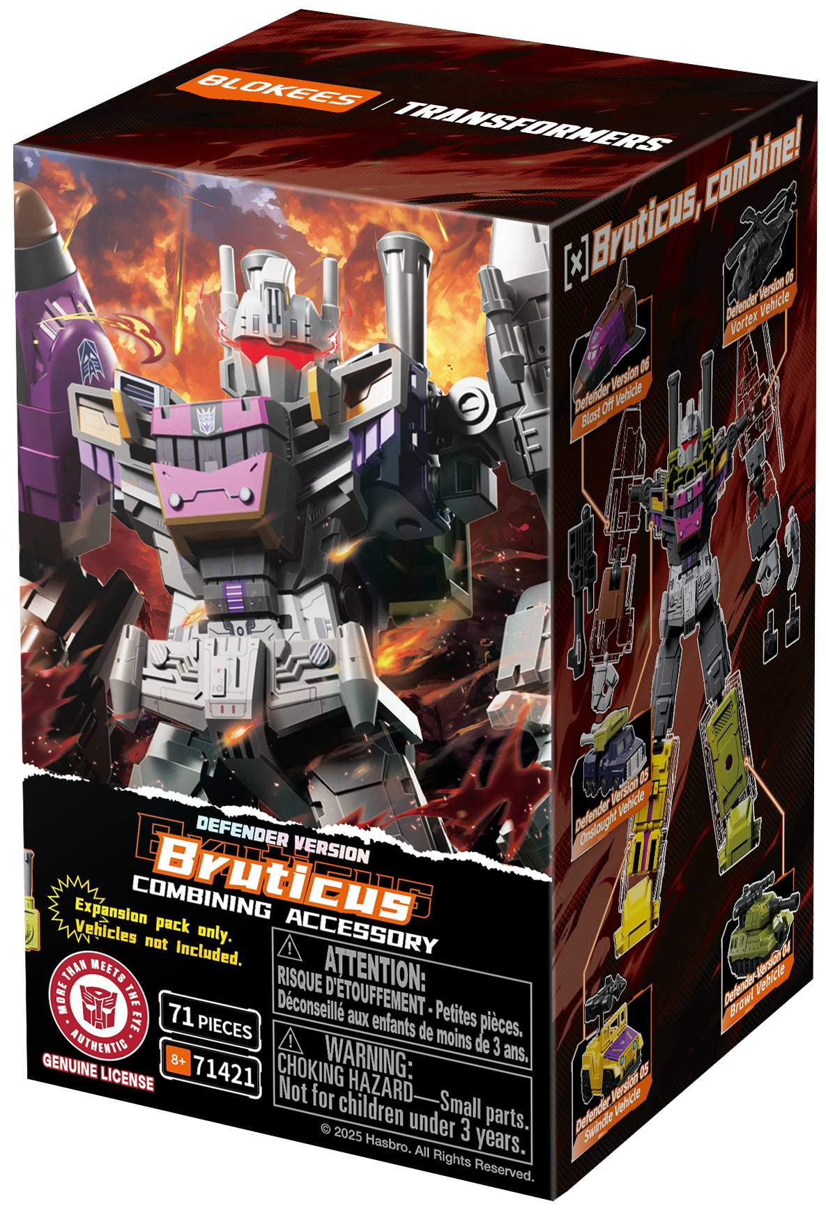 BLOKEES - Transformers - Defender Version - Bruticus- Combining Accessory Set