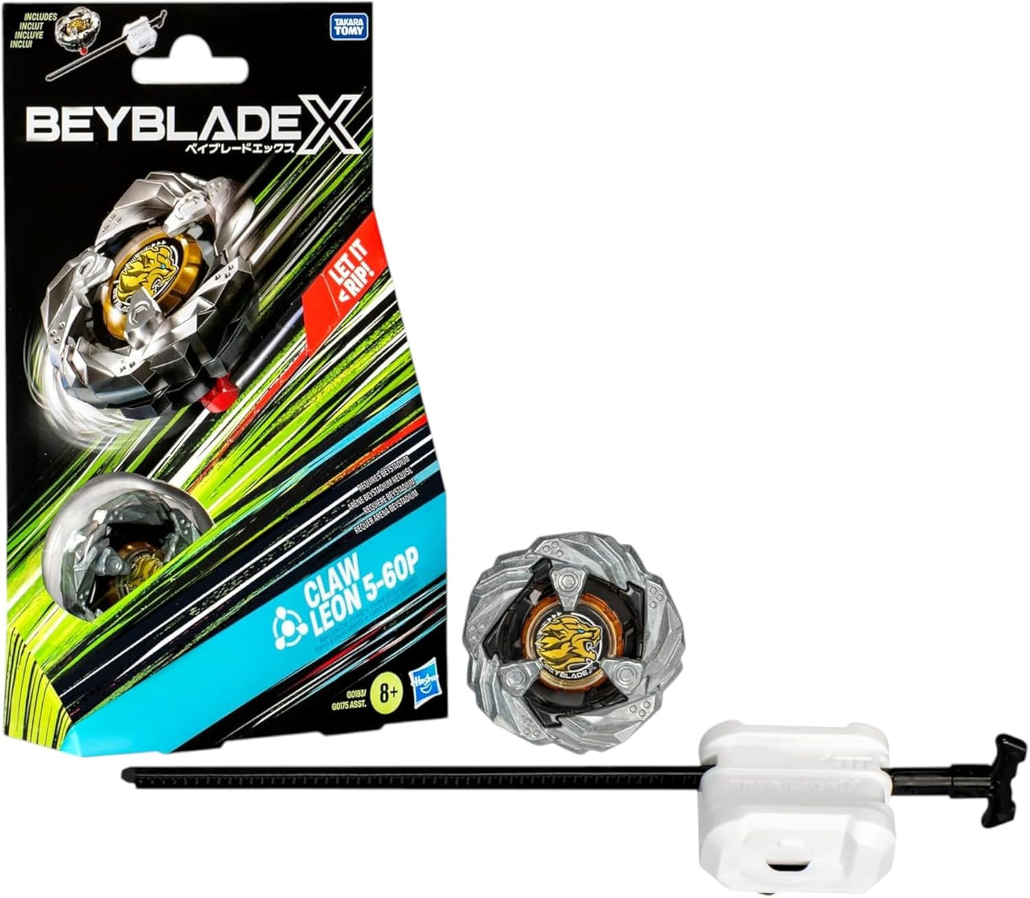Beybalde X - Claw - Leon 5-60P - Starter Pack Set