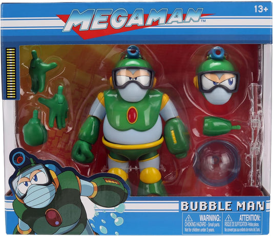 Jada Toys - Mega Man - Bubble Man Deluxe 1:12 Scale Action Figure