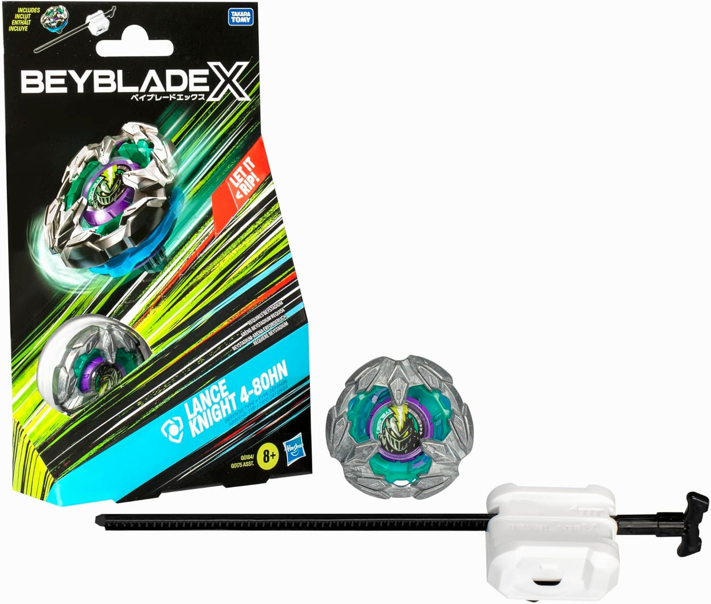 Beybalde X - Lance - Knight 4-80HN - Starter Pack Set