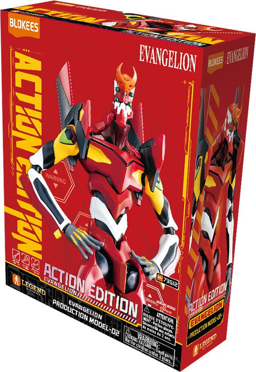 BLOKEES - Neon Genesis Evangelion Unit 02 Action Edition Model Kit