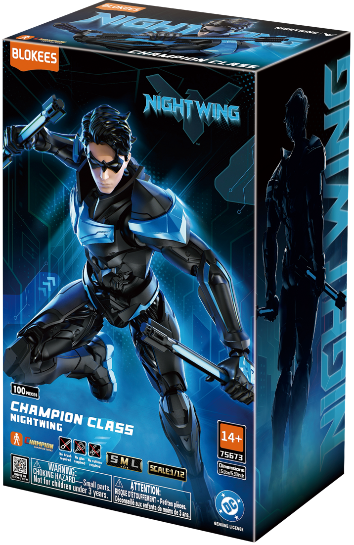 Blokees - DC - NightWing - Champion Class