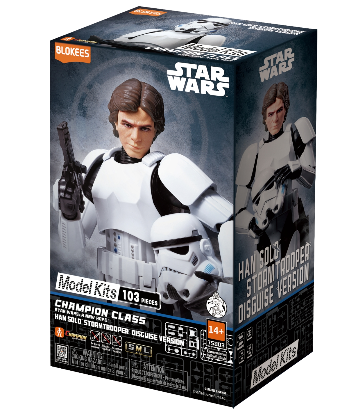 Blokees - Star Wars: A New Hope - Han Solo Stormtrooper Disguise- Champion Class 03