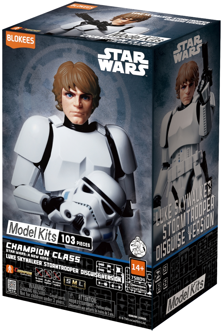 Blokees - Star Wars: A New Hope - Luke Skywalker Stormtrooper Disguise- Champion Class 04