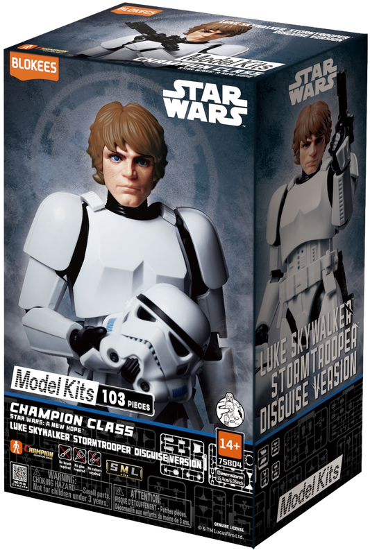 Blokees - Star Wars: A New Hope - Luke Skywalker Stormtrooper Disguise- Champion Class 04