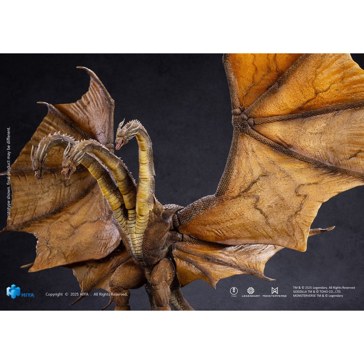 Hiya - King of the Monsters King Ghidorah 2.0 Exquisite Basic Series Action Figure