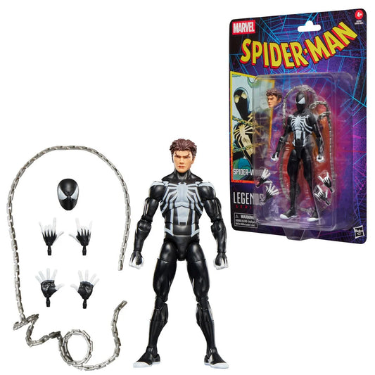 Marvel Legends - Spider-Man - Retro Cardback - Spider-Venom - 6-Inch Action Figure