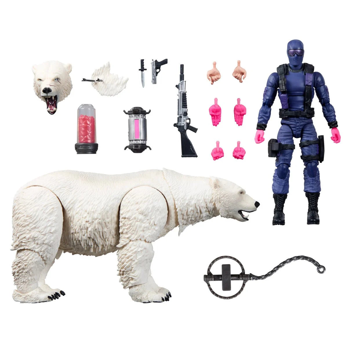 G.I. Joe - Classified Series - Snake Eyes with Polar Bear - Action Figure