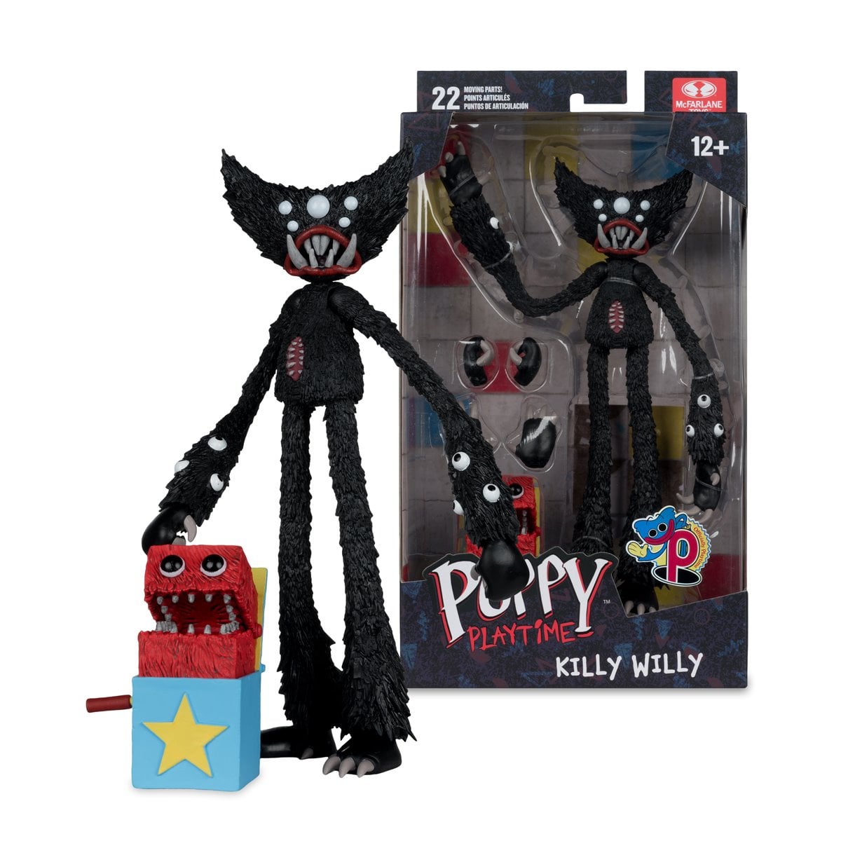 Mcfarlane - Poppy Playtime - Wave 1 - Killy Willy - 7 inch Action Figure