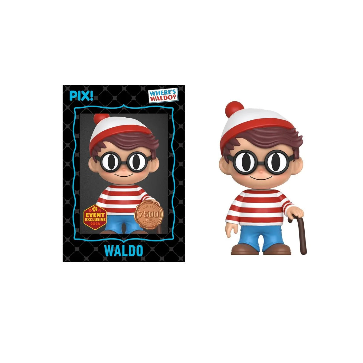ThrillJoy - PIX! - Waldo: 2026 - Spring Event - Vinyl Figure