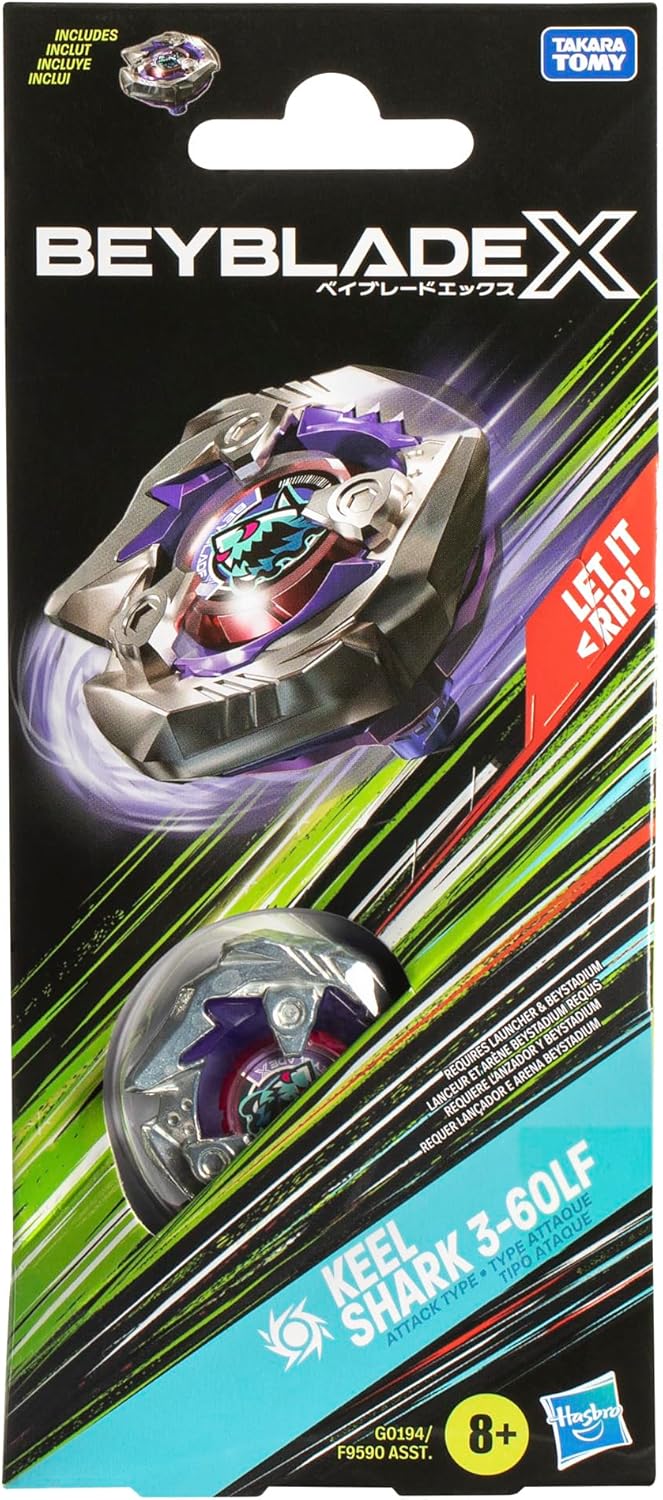 Beybalde X - Keel Shark 3-60LF - Booster Pack