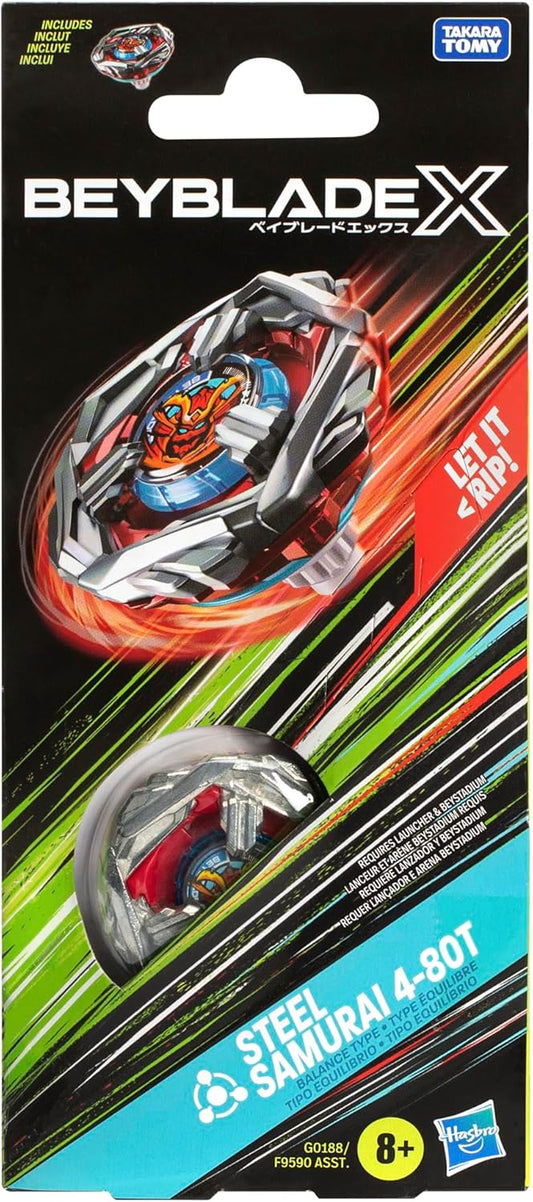 Beybalde X - Steel Samurai 4-80T - Booster Pack