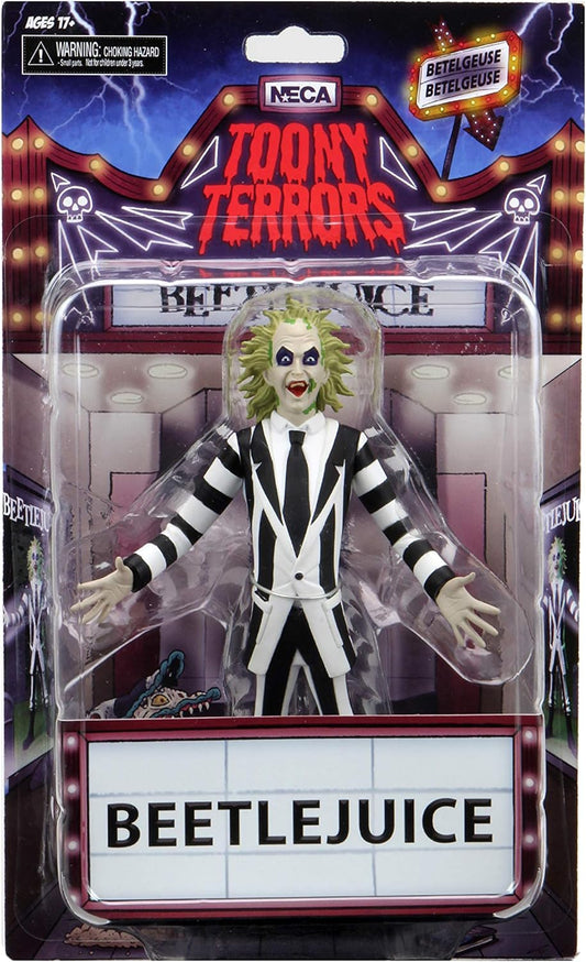 NECA Toony Terrors – Series 4 – Beetlejuice - 6” Scale Action Figure