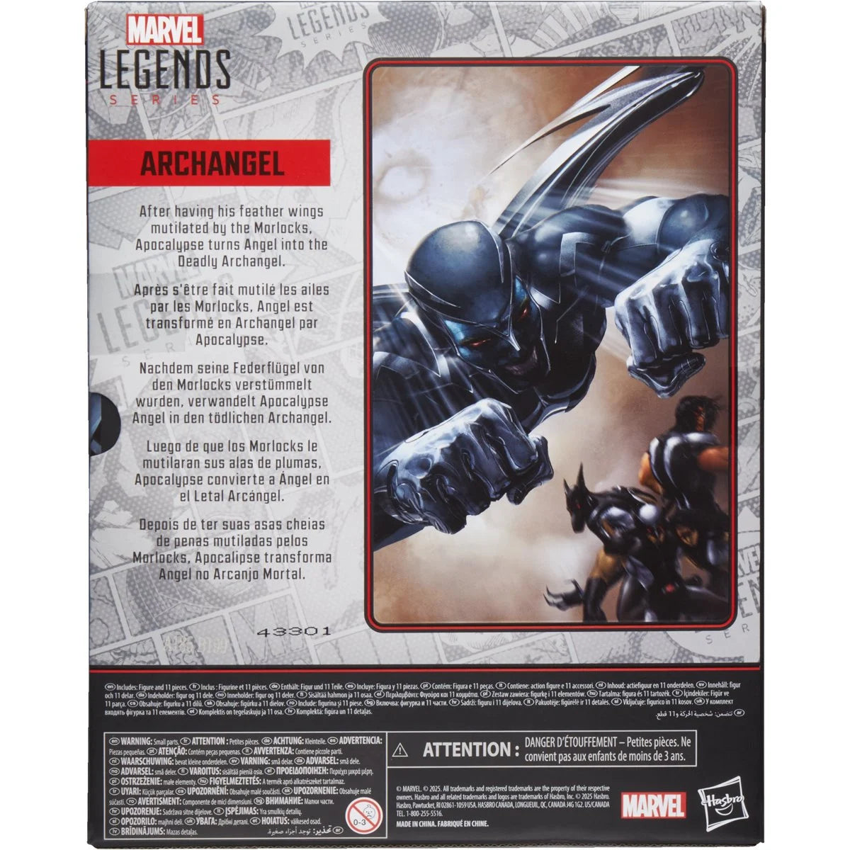 Marvel Legends - X-Men Series  - Archangel -  X-Force 6-Inch Action Figure