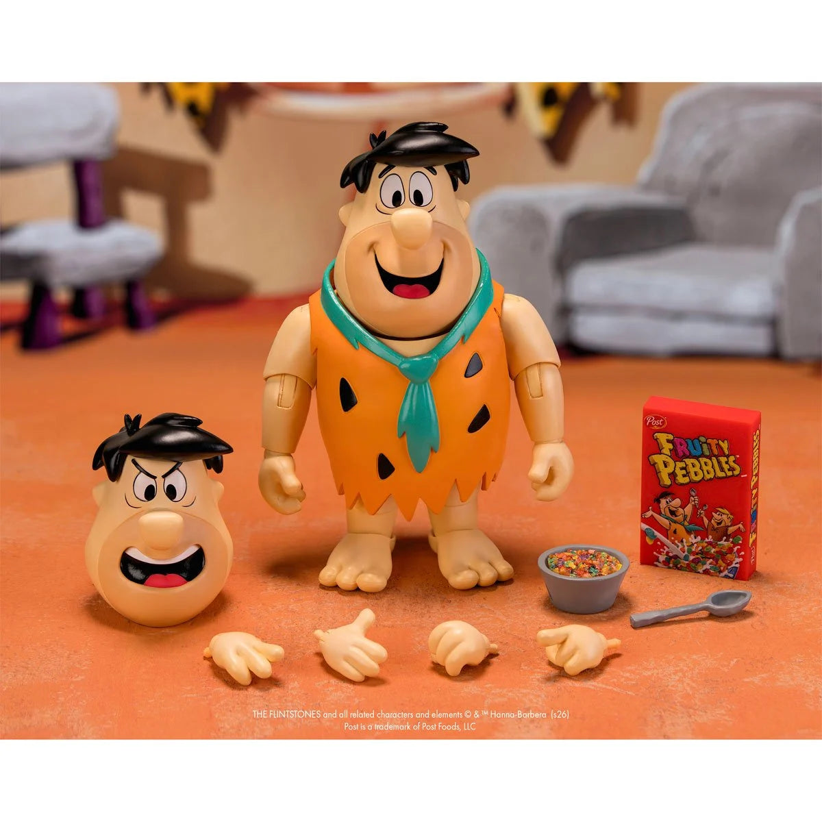 Jada Toys - Fruity Pebbles - Fred Flinstone - Action Figure