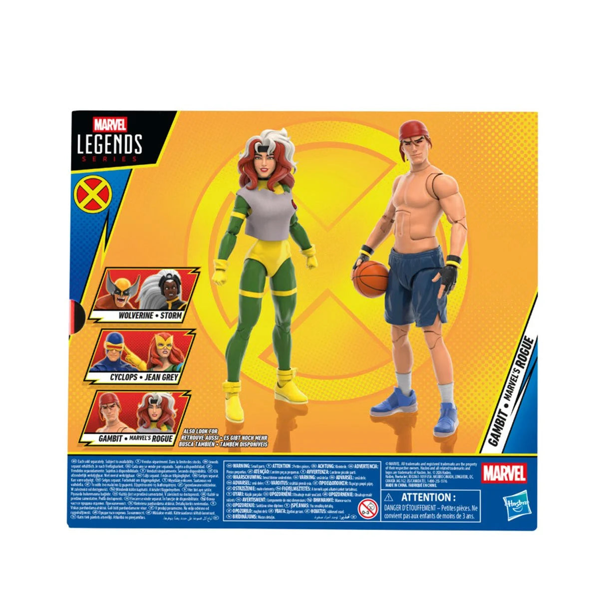 Marvel Legends - X-Men 97 - Gambit and Rogue - 6 Inch Action Figure