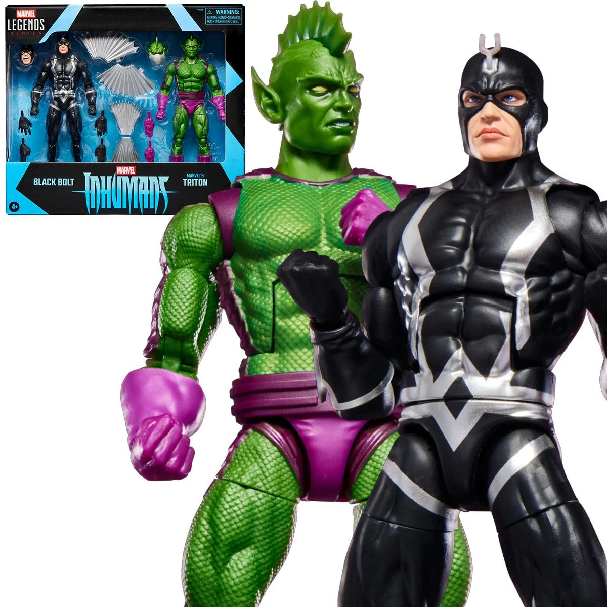 Marvel Legends - Inhuman - Black Bolt & Marvel's Triton 2 PK