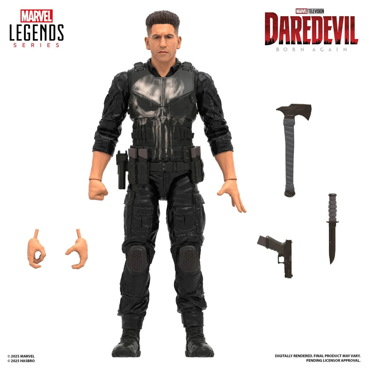 Marvel Legends - Daredevil: Born Again - Punisher 6-Inch Action Figure