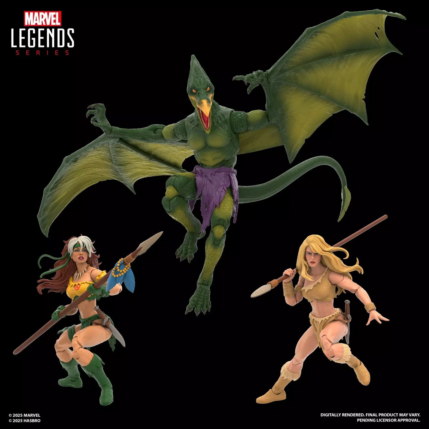 Marvel Legends - Gamerverse -  SNAP -  Savage Land 3-Pack
