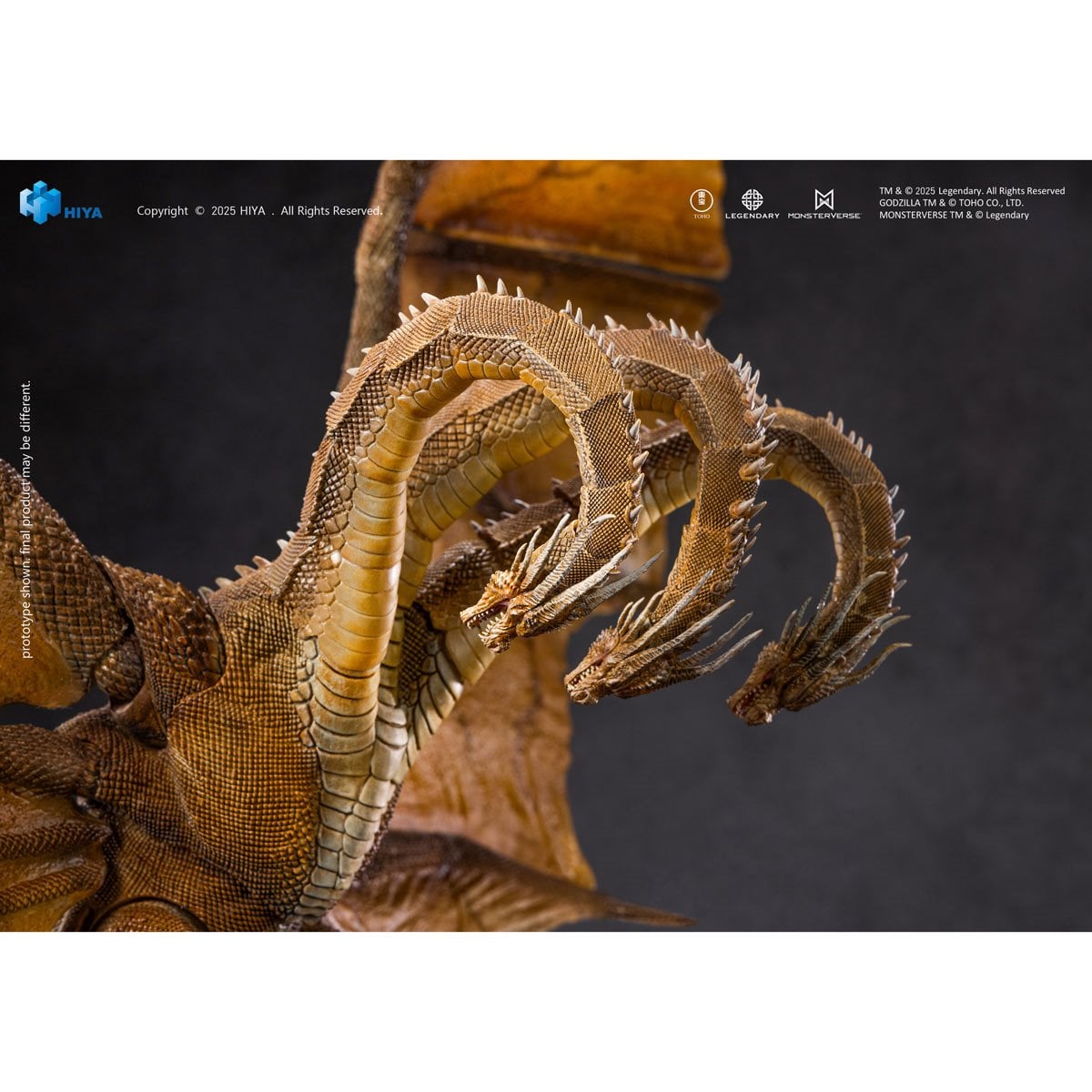 Hiya - King of the Monsters King Ghidorah 2.0 Exquisite Basic Series Action Figure
