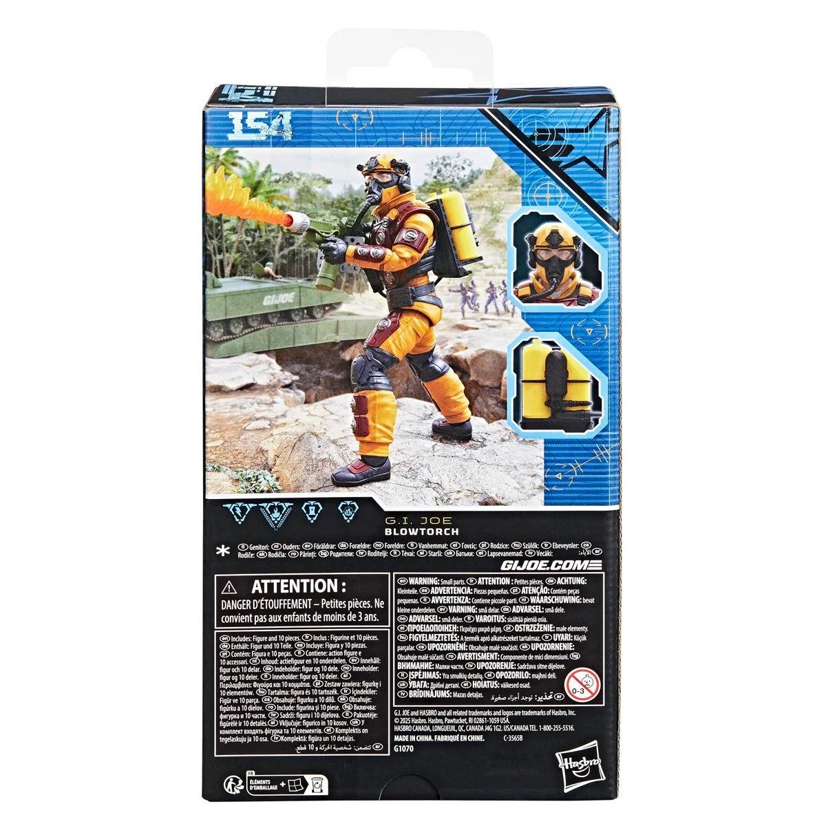 G.I. Joe - Classified Series -  Blowtorch -  6-Inch Action Figure