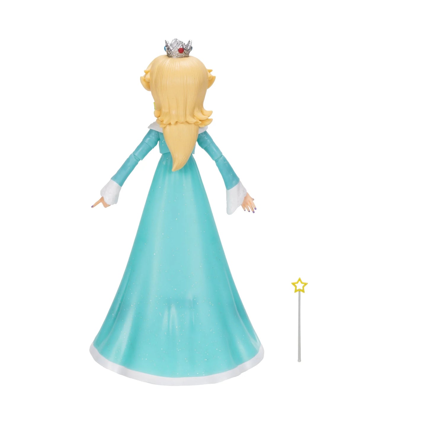 Jakks - The Super Mario Galaxy Movie - Rosalina Figure with Wand and Stand Accessories