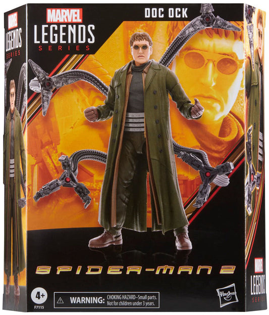 Spider-Man Marvel Legends Series Spider-Man: No Way Home Doc Ock Deluxe 6-Inch Action Figure