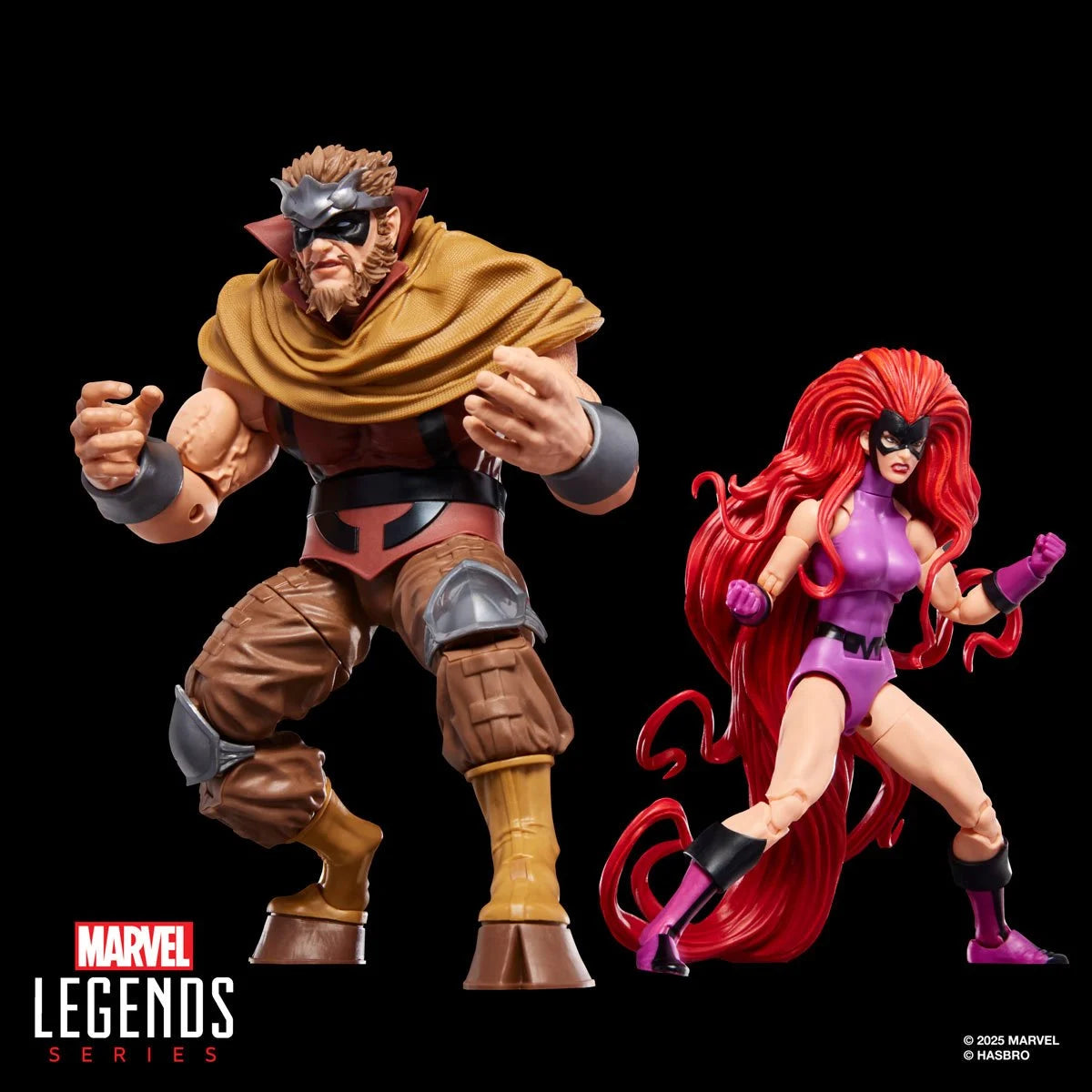Marvel Legends - Inhumans - Medusa & Marvel’s Gorgon - 6-Inch Action Figures 2-Pack