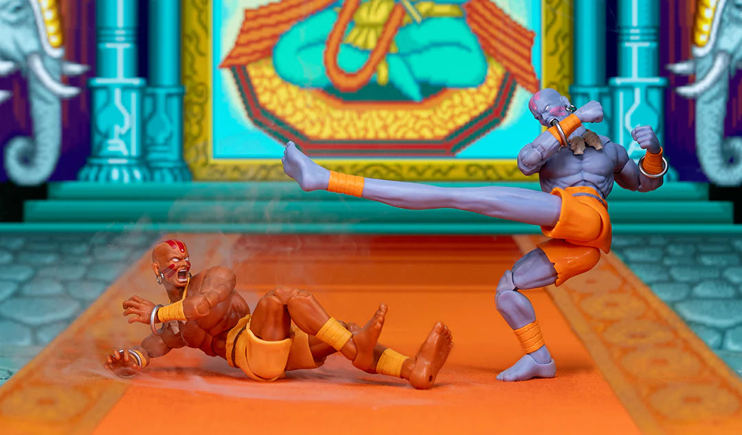 Jada Toys - Ultra Street Fighter II Dhalsim 1/12 Scale Action Figure Deluxe Player 2 (Exclusive)