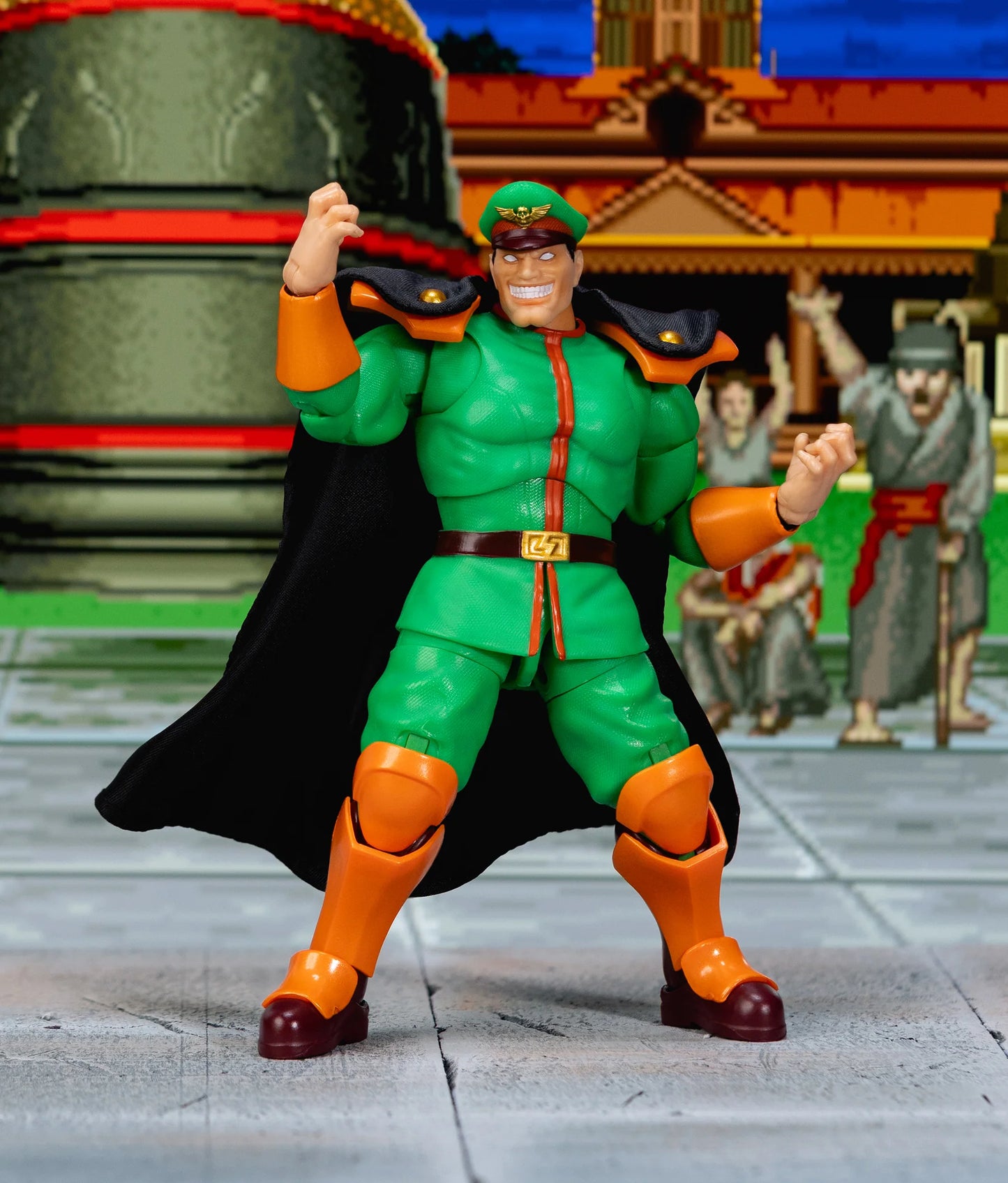 Jada Toys - Ultra Street Fighter II M. Bison 1/12 Scale Action Figure Deluxe Player 2 (Exclusive)