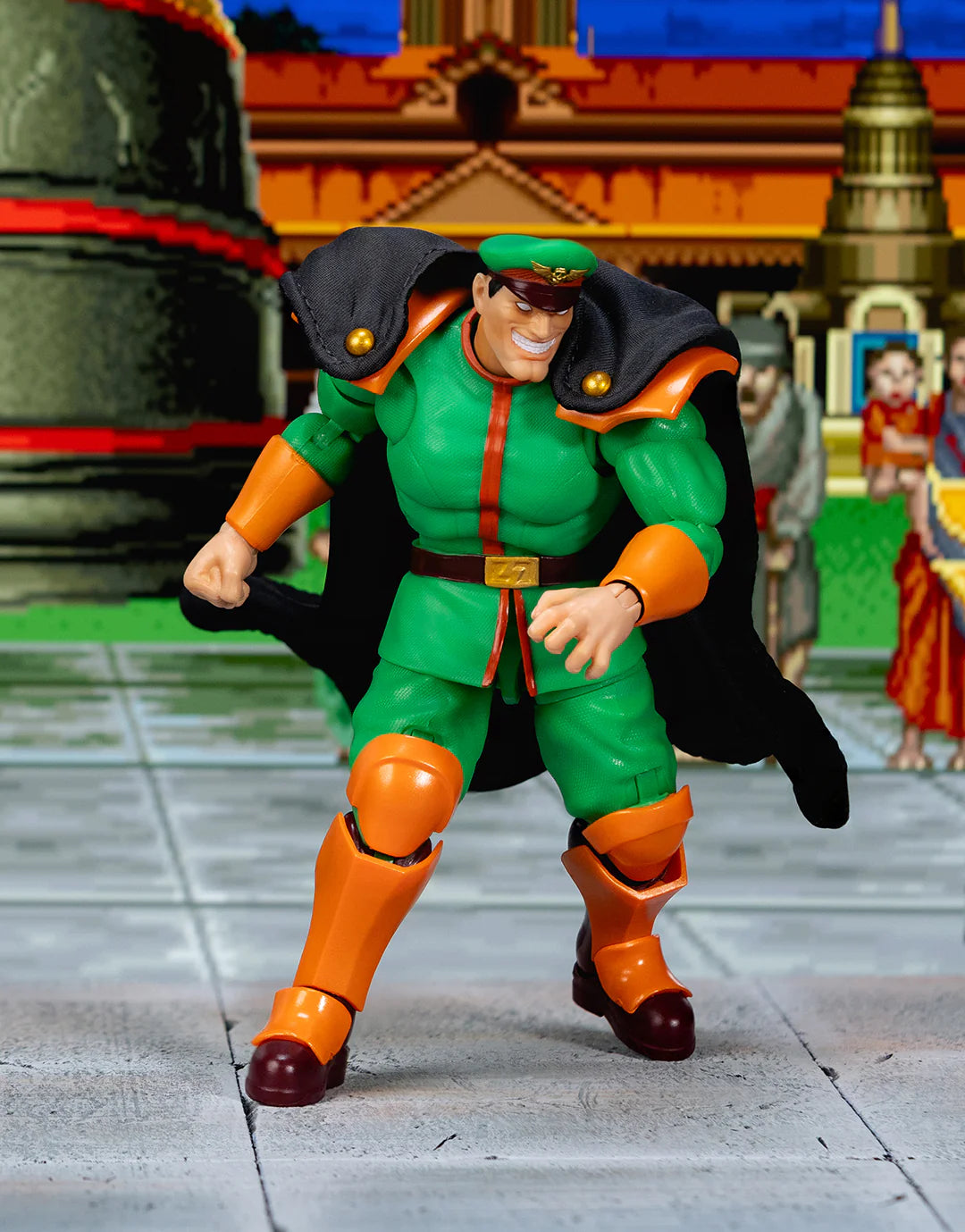 Jada Toys - Ultra Street Fighter II M. Bison 1/12 Scale Action Figure Deluxe Player 2 (Exclusive)