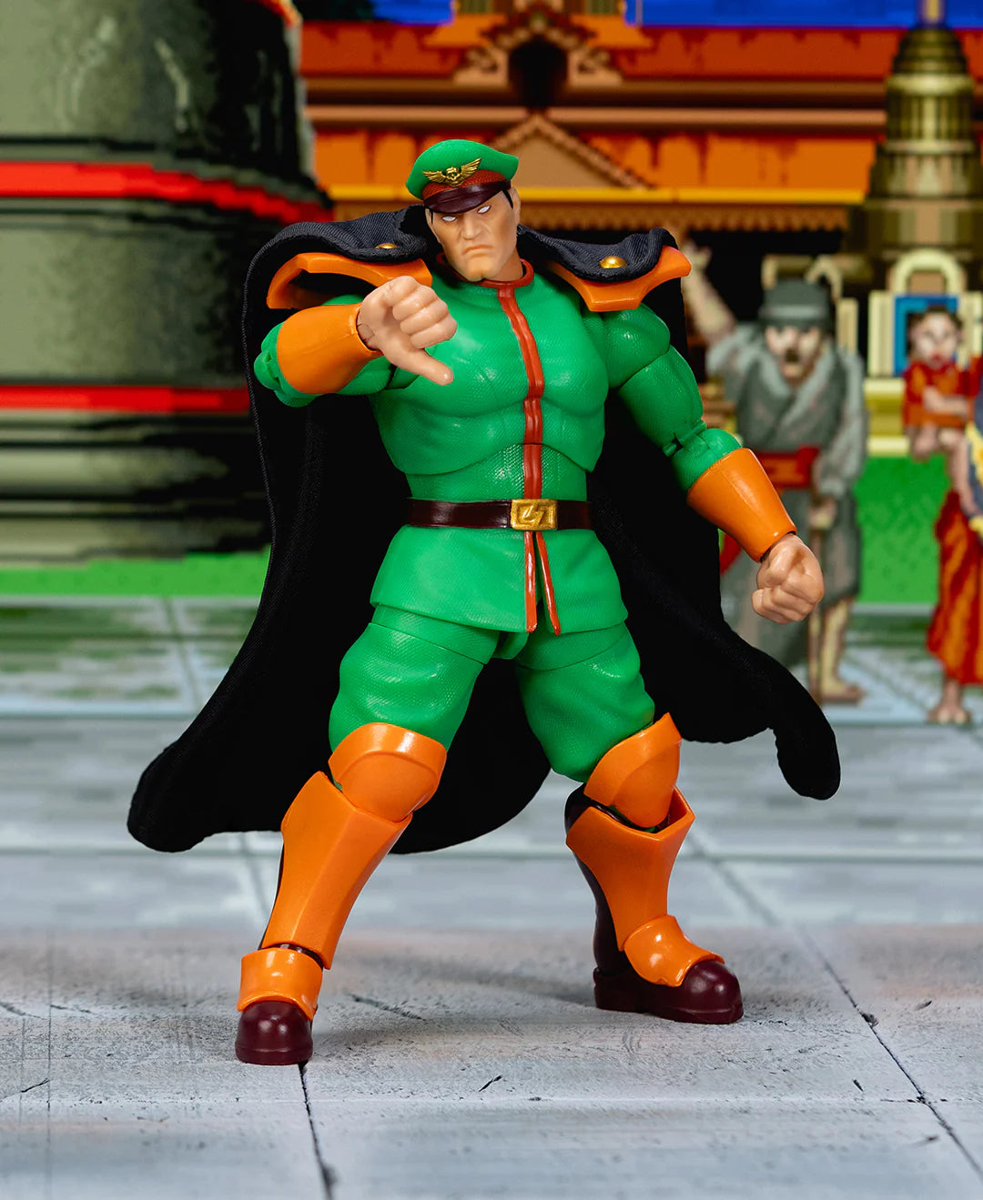 Jada Toys - Ultra Street Fighter II M. Bison 1/12 Scale Action Figure Deluxe Player 2 (Exclusive)