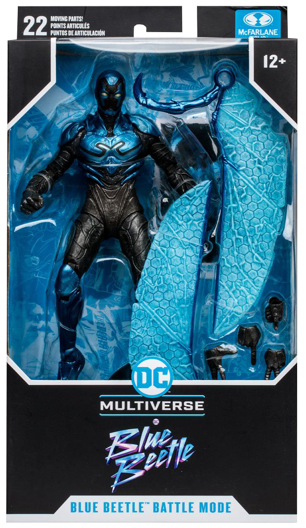 DC Blue Beetle Movie Blue Beetle Battle Mode 7-Inch Scale Action Figure