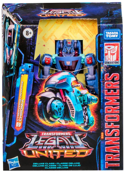 Transformers Generations Legacy United Deluxe Cyberverse Universe Chromia