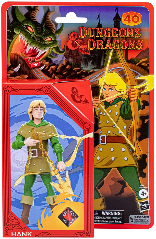 Dungeons & Dragons Cartoon Series Hank 6-Inch Action Figure