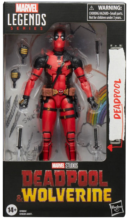 Deadpool & Wolverine Marvel Legends Deadpool 6-Inch Action Figure