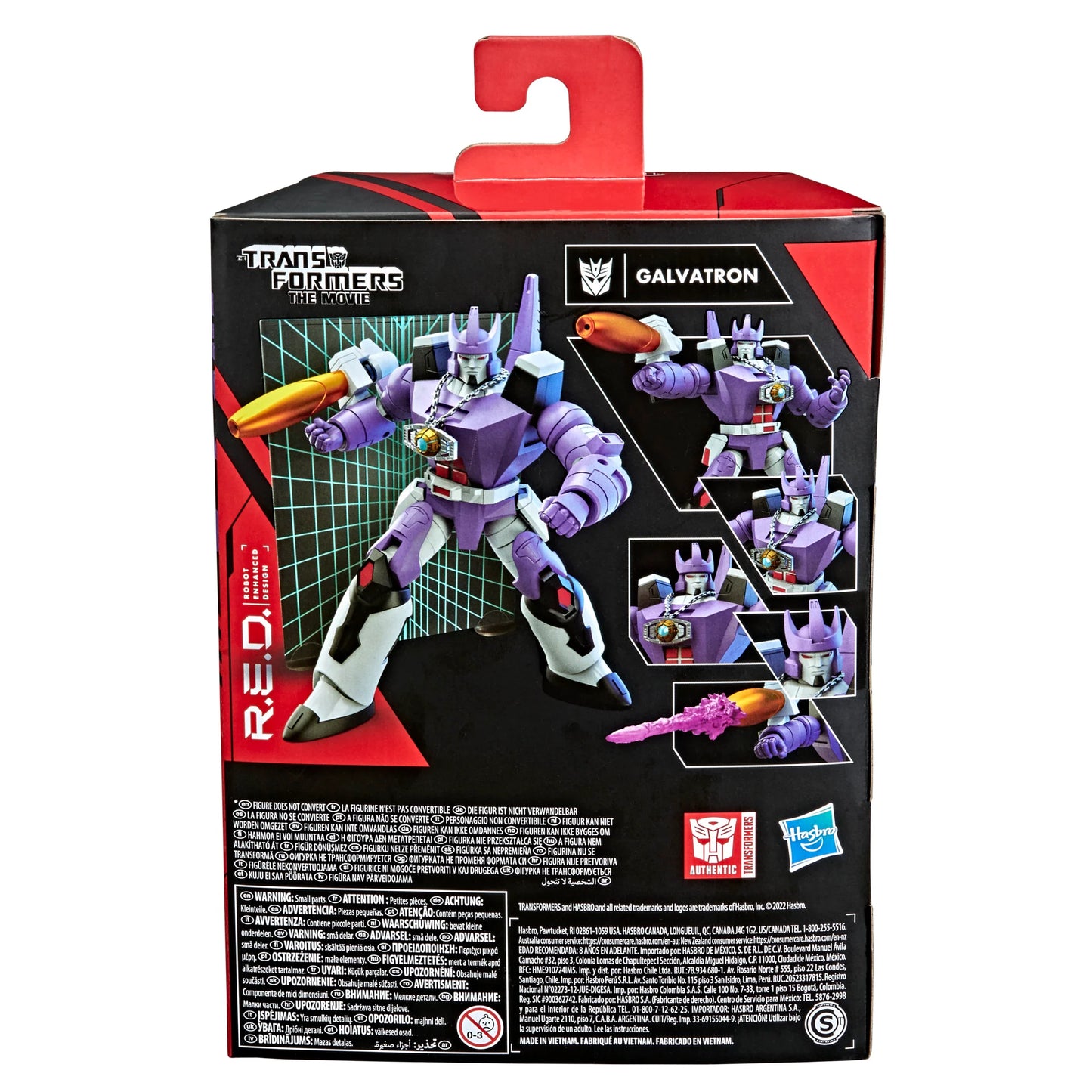 Transformers R.E.D. [Robot Enhanced Design] The Transformers: The Movie Galvatron