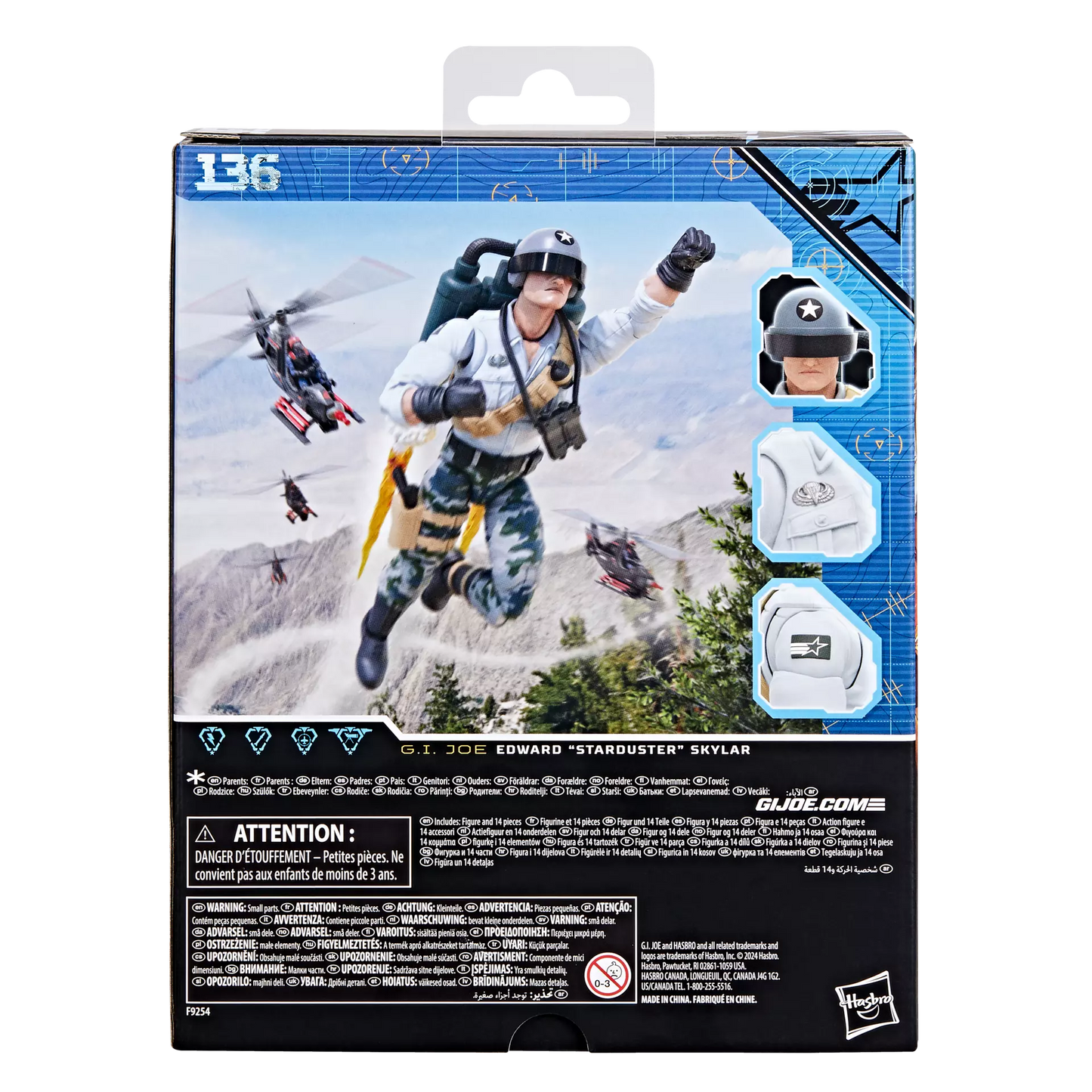 G.I. Joe - Classified Series - #136 - Edward "Starduster" Skylar